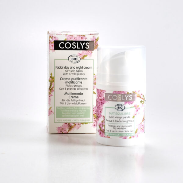 Päevakreem rasusele näonahale 50ml Coslys